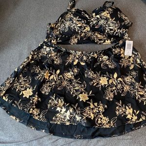 Torrid two-piece bathing suit